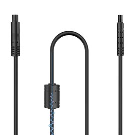 YQMAJIM 4Pin Dash Cam Rear View Camera Extension Cable,(4P 16.5Ft) Backup Camera Extension Wire with Magnetic Ring,Mirror Dashcam Rearview Extension Cord,Reverse Back up Cam Cable Extension