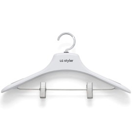 LG Styler Clothes Shirts Suit Hanger Holder with Non-Slip Pad, Stainless Steel Clips and Hooks