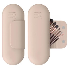 Viaja con estilo y orden gracias a TOFAYUGYL: Descubre la comodidad de este Porta Brochas de Maquillaje con Cierre Magnético Impermeable y Lavable Ideal para Viajes