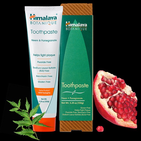 Himalaya botanique Neem & Pomegranate Toothpaste, 150 g