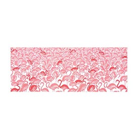 Todaya Shouten 794 Rionzome Tenugui, Flamingo, Pink, Approx. 14.6 x 38.6 inches (37 x 98 cm)
