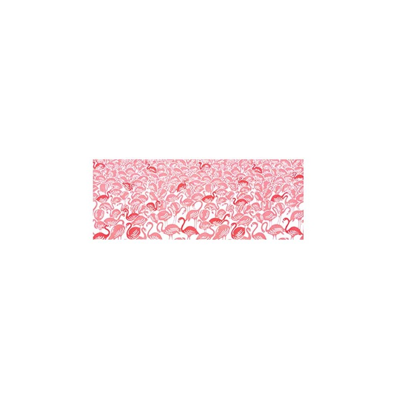 Todaya Shouten 794 Rionzome Tenugui, Flamingo, Pink, Approx. 14.6 x