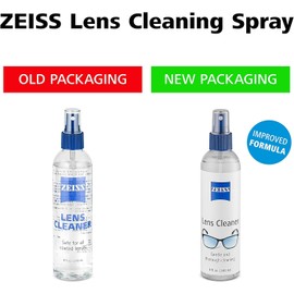 ZEISS Lens Care Pack – 2x 8oz Streak-Free Lens Spray and Microfiber Cloths for Eyeglasses and Optics