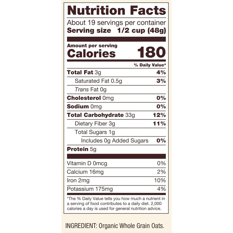 Bob's Red Mill Organic Old Fashioned Rolled Oats, 32oz (Pack