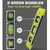 DIFFLIFE Level & Tool Magnetic Aluminum Reinforced Torpedo Level, 9",