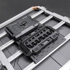 TACMOLLE Roof Rack Cargo Carrier - Universal Roof Rack MOLLE Panel for Car Top Luggage Holder, Rooftop Cargo Carrier for Car SUV Truck