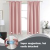 Shower Curtain Weighted Weights, 12 Pairs White Shower Curtain Magnet,