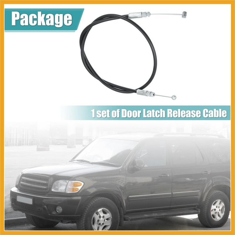 Partuto Back Door Lock Control Cable for Toyota Sequoia 2001