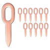 TAYCZGQL 12Pcs Professional Grade Copper Dent Puller Welder Tabs, Durable