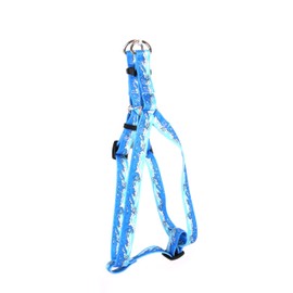 Yellow Dog Design Standard Step-In Harness, Mystic Waves Blue, Large 25" - 40"