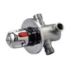 Brass Three-Way Thermostatic Valve Hot Cold Water Temperature Regulator Mixing