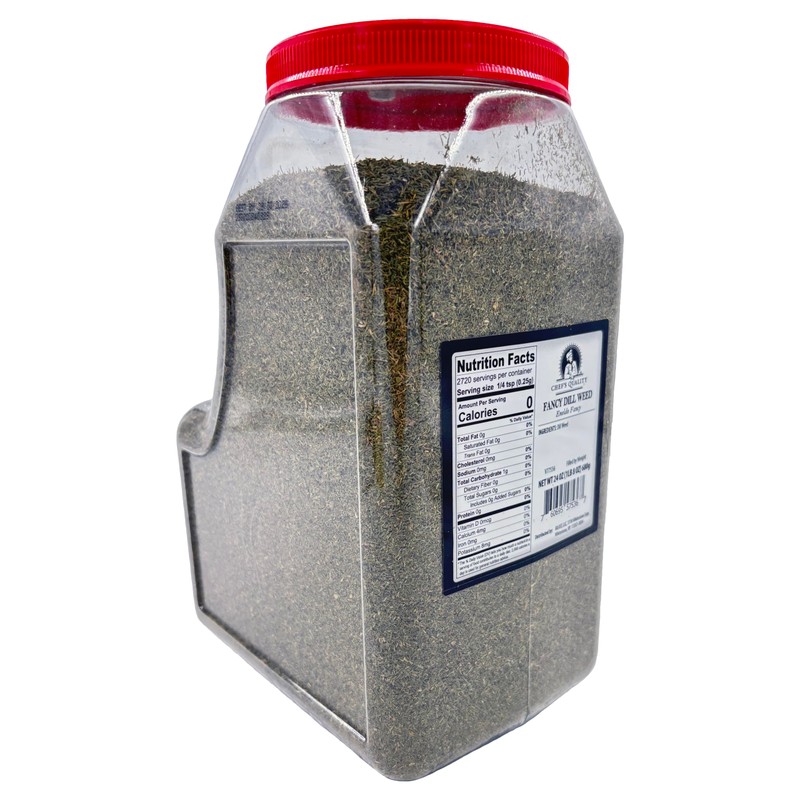Chefs Quality Fancy Dill Weed | Kosher | 24 oz.