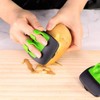 Pack of 4 Kitchen Vegetable Peelers, Palm Peeler, Universal Peeler,