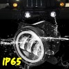 AQJ 4inch Round 60W LED Fog Lights Front Bumper For