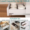 18 Inch 1 Pair Undermount Soft Close Drawer Slides with