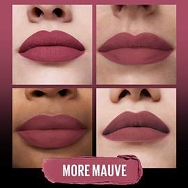 Maybelline Color Sensational Ultimatte Lipstick, Lightweight Comfortable Lip Color, Intense Color Pigment, Soft Powder, Matte Slim Lipstick, More...  