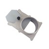 3" OD Self Cleaning No Clog Aluminum Blast Gate Cut
