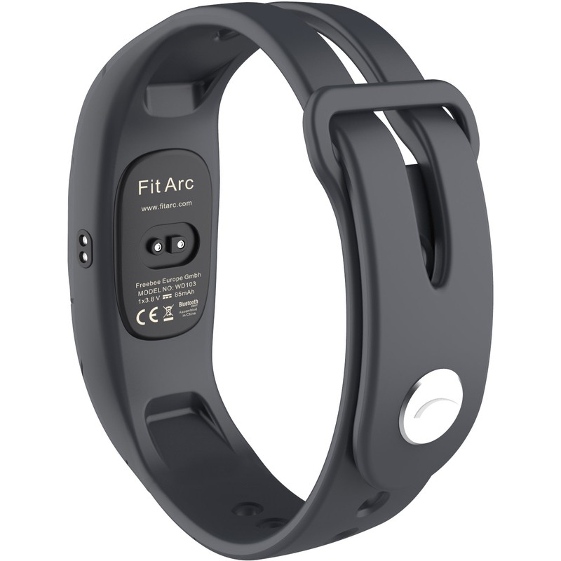 FitArc Reflex Activity Tracker with Water Sensor - Grey/White Strap