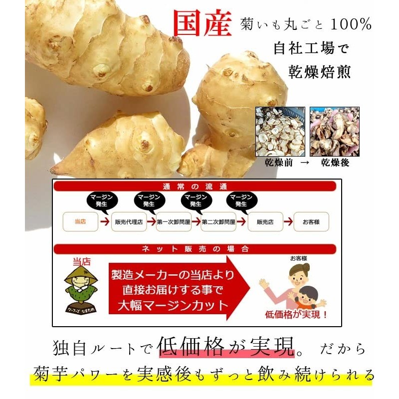 Kikuimo Powder, 1.8 oz (50 g), Additive-free, Made in Japan,