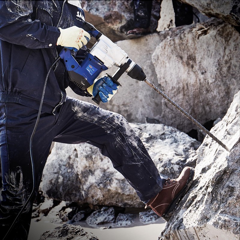 SALI 5 Pcs 5/8"*12" SDS Plus Rotary Hammer Drill Bit