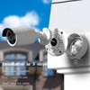 (New Upgrade) Security Camera Junction Box,Universal IP Camera Mount,Security Camera