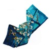 Prettystern Van Gogh Silk Stole Blue XXL Oversize Almond Tree