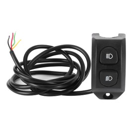 Motorcycle Headlight Switch Handlebar Fog Light Switch with On/Off Pressure Base Waterproof Suitable for R1200GS / R1250GS / F750GS / F850GS, Popular