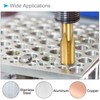 CoCud Threading Taps Meters M1 x 0.25 Thread Titanium Coated