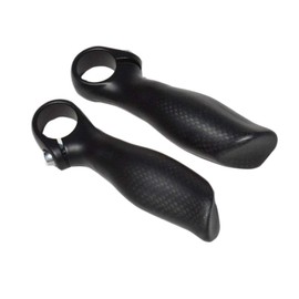 Yccyctrek - Extremos de barra para bicicleta de montaña, fibra de carbono, MTB, manubrio de bicicleta de montaña