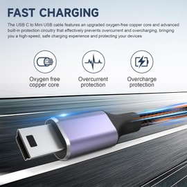 TI 84 Charging Cable Compatible with Texas Instruments Calculators TI-84 Plus CE, TI 89 Titanium, TI Nspire CX II CAS, TI84 Plus CE Color C Silver Calculators, TI Nspire CX CAS Charger, 3.3ft