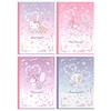 Yamano Paper Industry Sanrio Notebook, A Rule, Pack of 4,