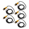 5 Pcs Infrared Photoelectric Switch 10cm Detection NPN Normally Open