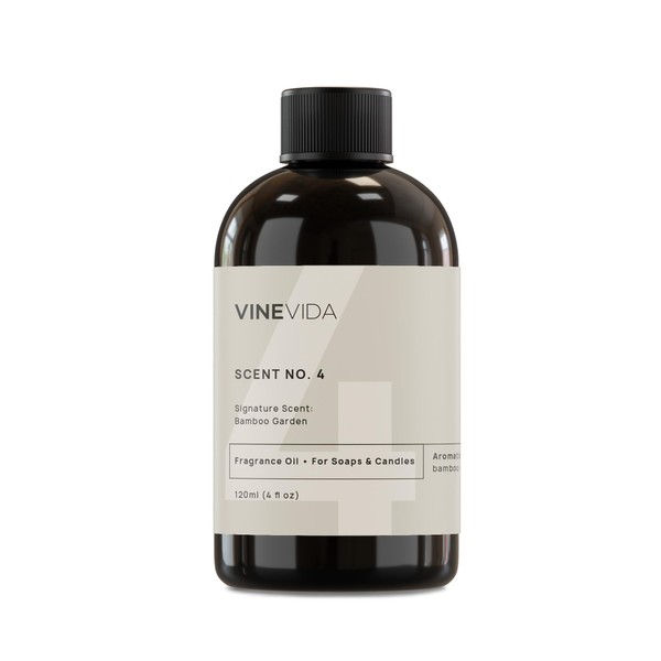 VINEVIDA [4oz] Bamboo Garden - Fragrance Oil for Candle Making
