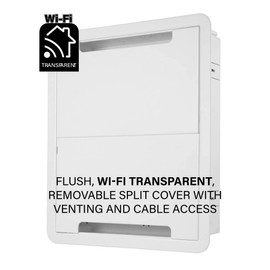 SANUS 17" TV Media in-Wall Box, Ideal with Wall Mounted TV