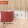 Shineboc Sandpaper Roll 80 Grit 93mm x 10m Sandpaper Roll