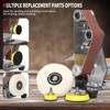 SI FANG Electric Belt-Sander Polishing-Grinding Knife Sharpener, 7 Speed Adjustable