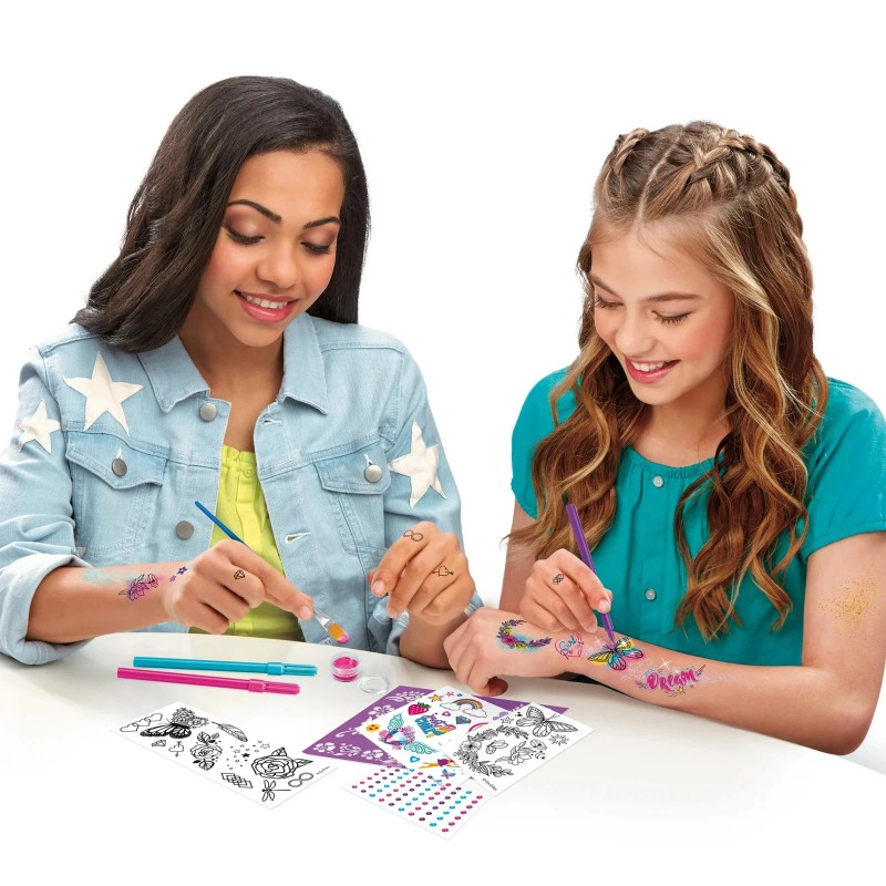 Be Inspired by Cra-Z-Art Glitter Tattoo Artist Set, Best for