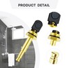 Tesidol RP5649PB Faucet Push Button Diverter Assembly,Polished Brass,Compatible with 1H