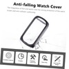 BIUDECO 2pcs Modern Watch Cover Stylish Protector for TPU Case