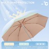 Pioggistar Mini Umbrella Storm Proof Pocket Umbrella Automatic Open and