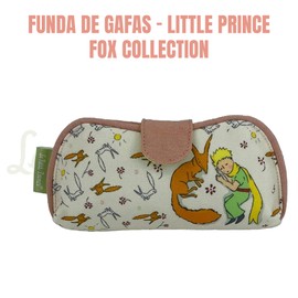 CYPBRANDS Unisex Children's The Little Prince Glasses Case, Little Prince Fox Collection Case, Beige, multicoloured, m