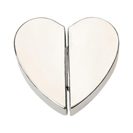 Magnetic Snap - Heart-Shaped Drapery Holdbacks,Decorative Removable Tablecloth Clips Prevent Light Leaking Double-Sided Magnet Closure For Bathroom
