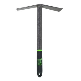 Yard Butler Terra Garden Hand Tools - Weeding Hand Tiller Tool for Efficient Gardening - Weed Remover Tool for Lawn & Garden Care - Durable Gardening Accessory, Mattock