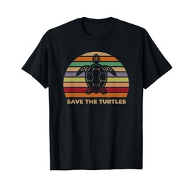 Save the Turtles -Vintage Style T-Shirt