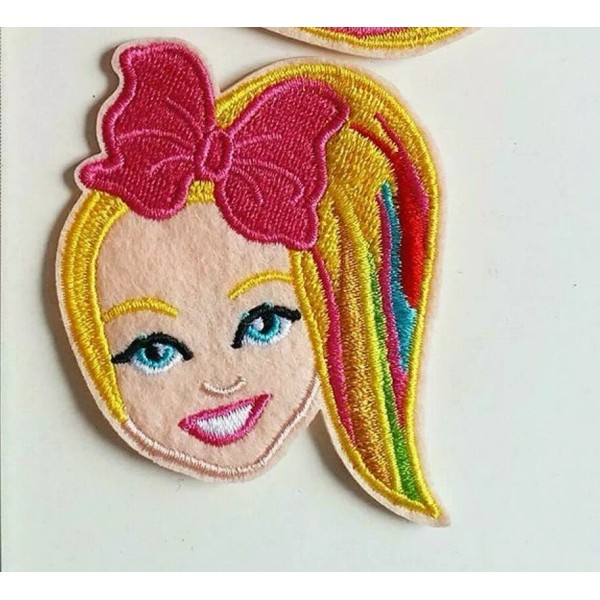 Unbranded JoJo S. Pony Tail Face Girl 2.5"x 2" Iron