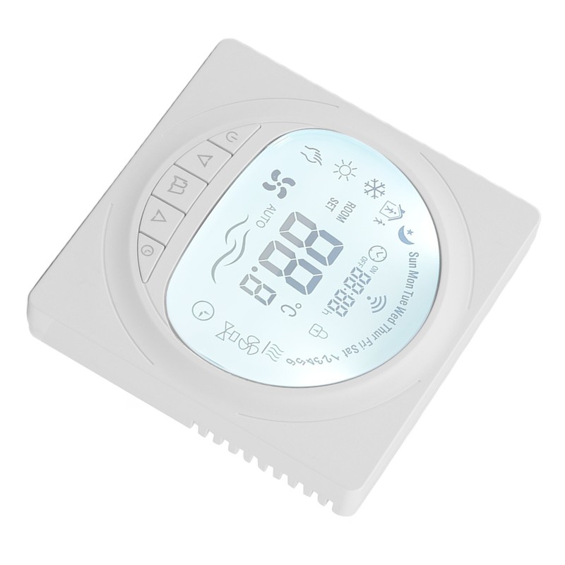 Floor Heating Thermostat Programmable Large LCD Display Plumbing Temperature Controller