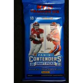 2021 Panini Contenders Draft Picks Football Fat Pack Cello Brand New Sealed