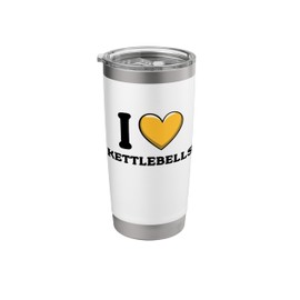 I Love Kettlebells Stainless Steel Insulated Tumbler