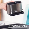 Vileda Stainless Steel Sink Organiser with Sponge Holder - Practical