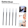 Minkissy 5pcs Eye Liner Brush Tip Professional Makeup Brush Set